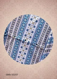 GMb-10207 Trendy Printed Men Shirt - M