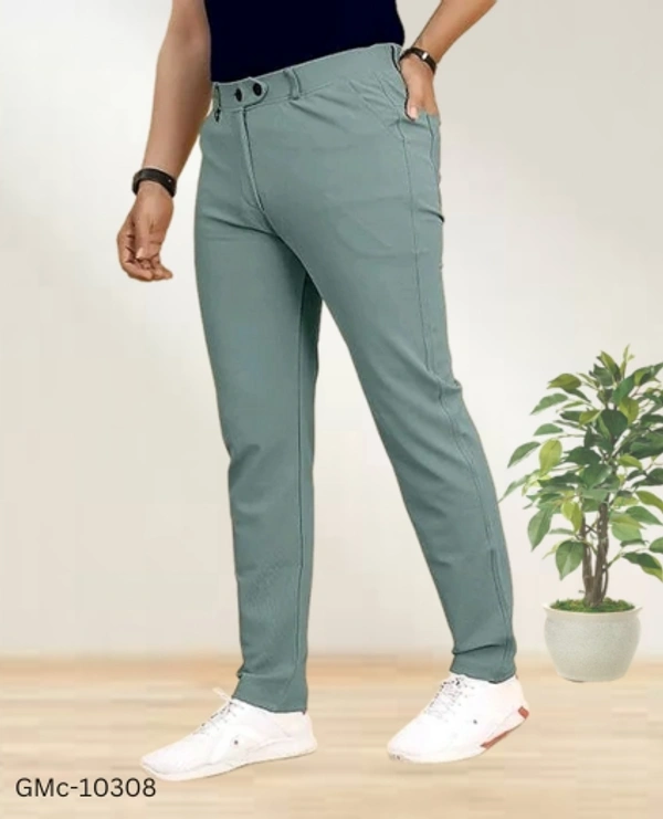 GMc-10308 Stylish Slimfit Pant For Men - 38