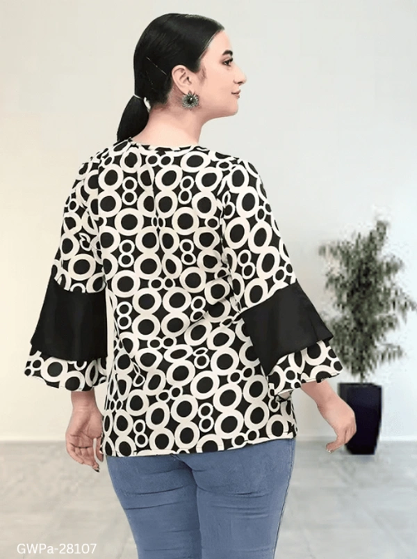 GWPa- 28107 Stylish Western Top/Tunic - S