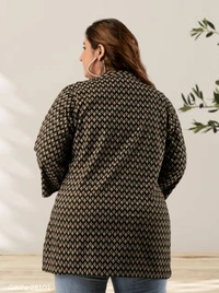 GWPa-28101 Multicolour Plus Size Top - XL