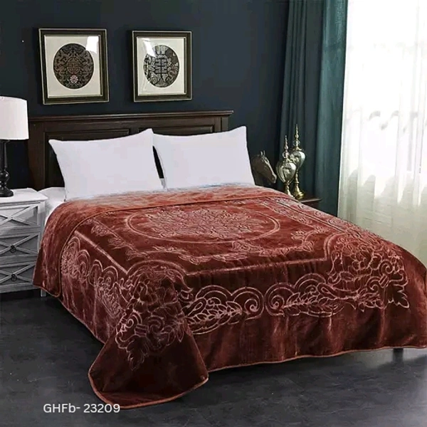 GHFb-23209 Premium Super Soft Plush Single Bed Ac Blanket - Free Size