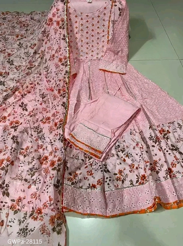 GWPa-28115 Plus Size Women Kurta Sets - XL