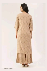 GGKc-15305 Stylish Women Kurta & Sharara Set - XXL