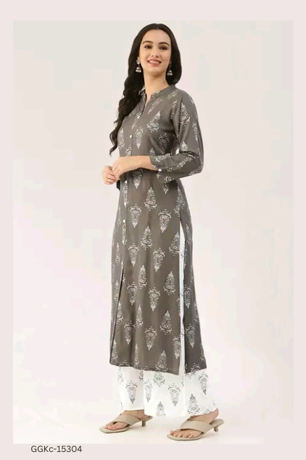 GGKc-15304 Women Plus Size Kurta Bottom Wear - XXL