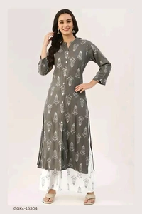 GGKc-15304 Women Plus Size Kurta Bottom Wear - XXL