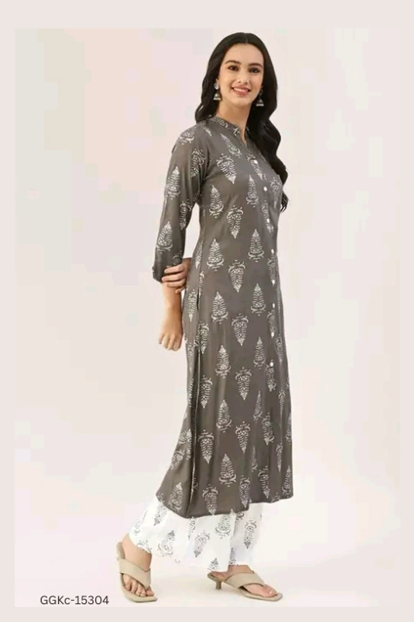 GGKc-15304 Women Plus Size Kurta Bottom Wear - XXL