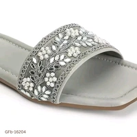 GFb-16204 Women Fashionable Embroided Flats - 5