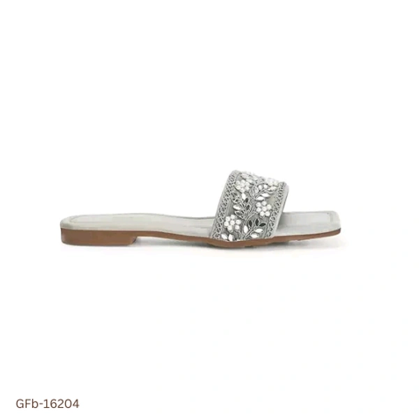 GFb-16204 Women Fashionable Embroided Flats - 5