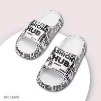 GFc-16306 Comfortable New Trandy Boys Slides - 10-11 Years
