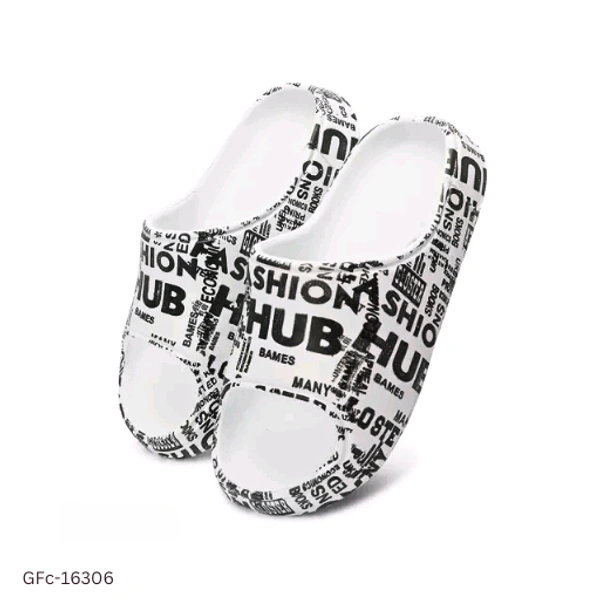 GFc-16306 Comfortable New Trandy Boys Slides - 10-11 Years