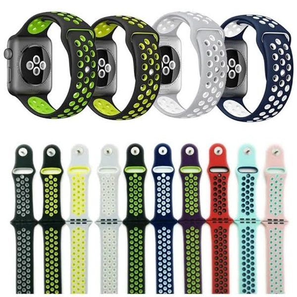 42/44/45 MM Nike ✓ Edition Smart Watch Belt - Multi Colour, Free Size