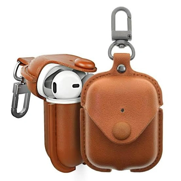 AirPod Lather Case - Multi Colour, Free Size