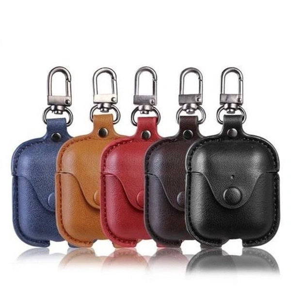 AirPod Lather Case - Multi Colour, Free Size