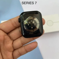 🔥I-WATCH SERIES 7 (K17) WITH ORIGINAL BOX AND SILICON STRAP🔥 - Black