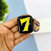 🔥I-WATCH SERIES 7 (K17) WITH ORIGINAL BOX AND SILICON STRAP🔥 - Black