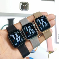 *PRESENTING  YOU  ALL NEW  44 MM  SERIES 7APPLE  LOGO WATCH* 🔥 - Black Gold Silver ✓
