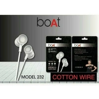 Boat Earphone - White