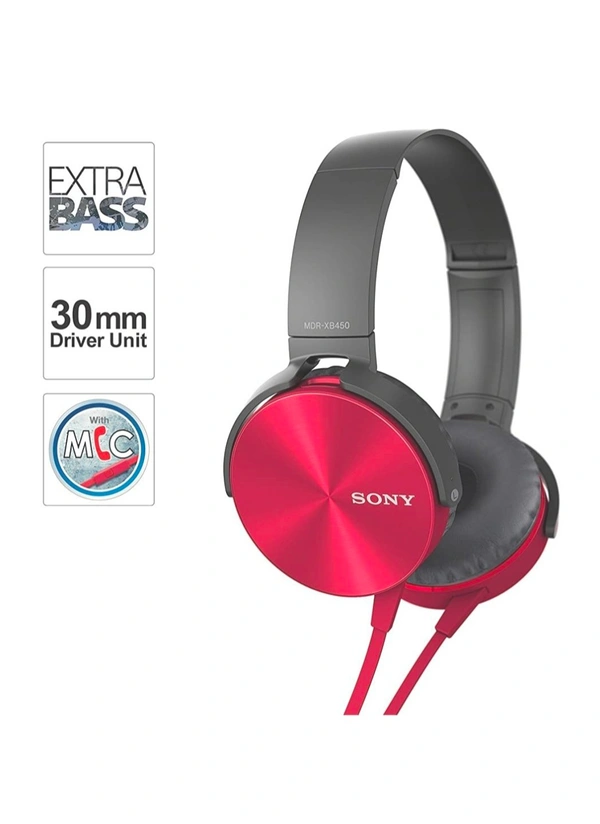 Sony Gaming Headset - Red Colour