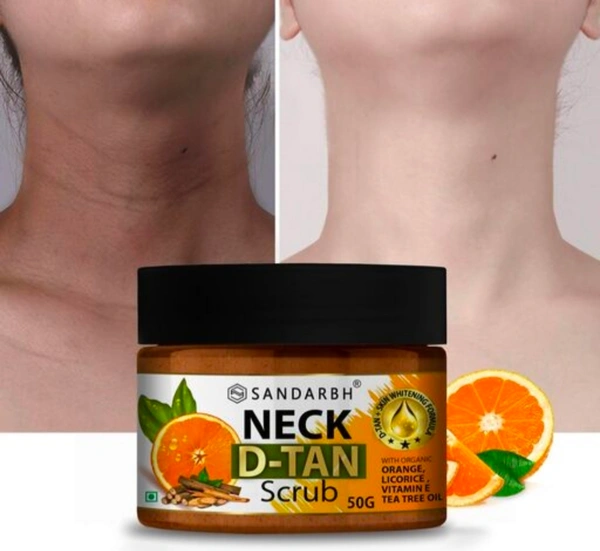 Sandarbh Advanced Skin Brightening Scrub For Neck (50 gm)