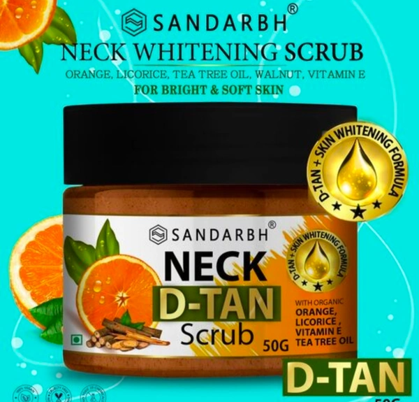 Sandarbh Advanced Skin Brightening Scrub For Neck (50 gm)