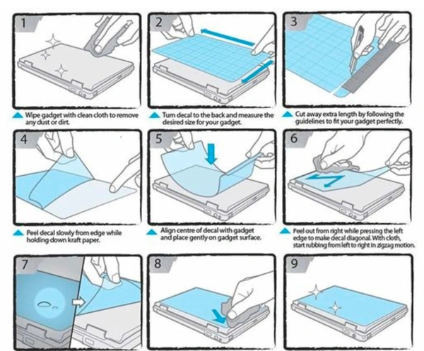 Laptop Skin Fully Water Proof