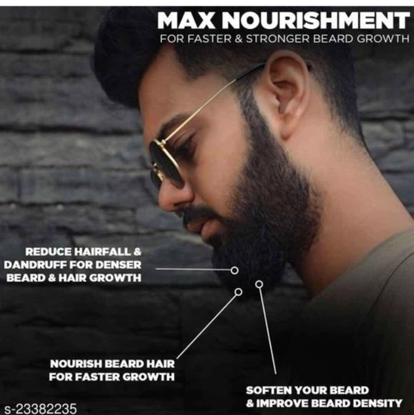 Natural Beard Growth Oil