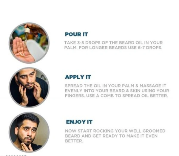 Natural Beard Growth Oil