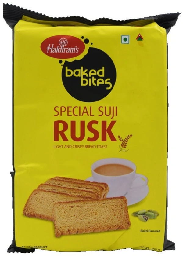 Haldiram Special Suji Rusk - 300g