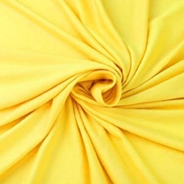 2.5meter Sun Yellow Solid Cotton Fabric