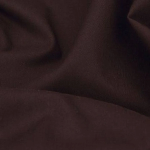 2.5meter Dark Brown Solid Cotton Fabric