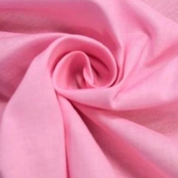 2.5meter Baby Pink Solid Cotton Fabric