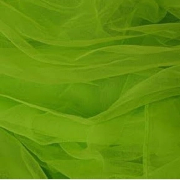 2meter Parrot Green Net Fabric