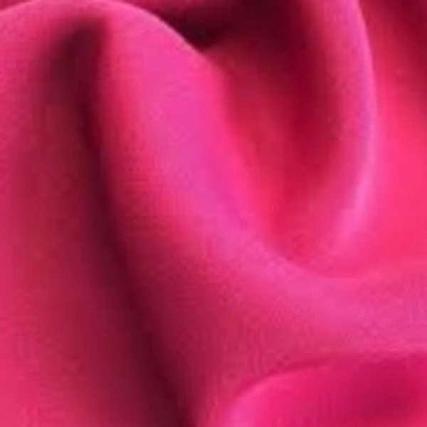 2.5meter Pink Crepe Fabric