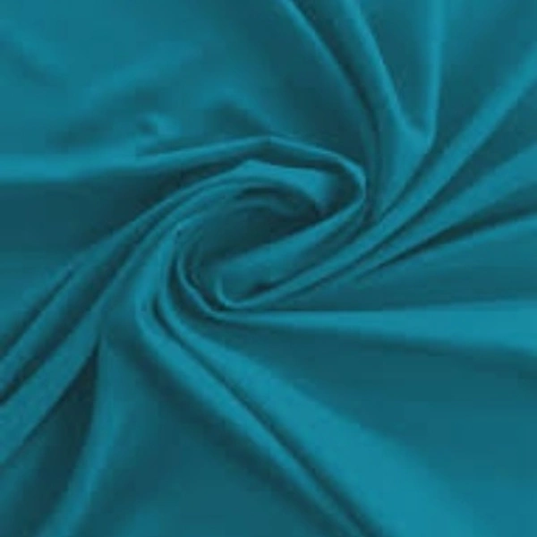 2.5meter Lake Blue Crepe Fabric