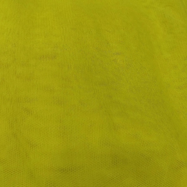 Parrot Yellow Net Fabric