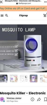 Essential Mosquito Killer Machine - Blue, 10