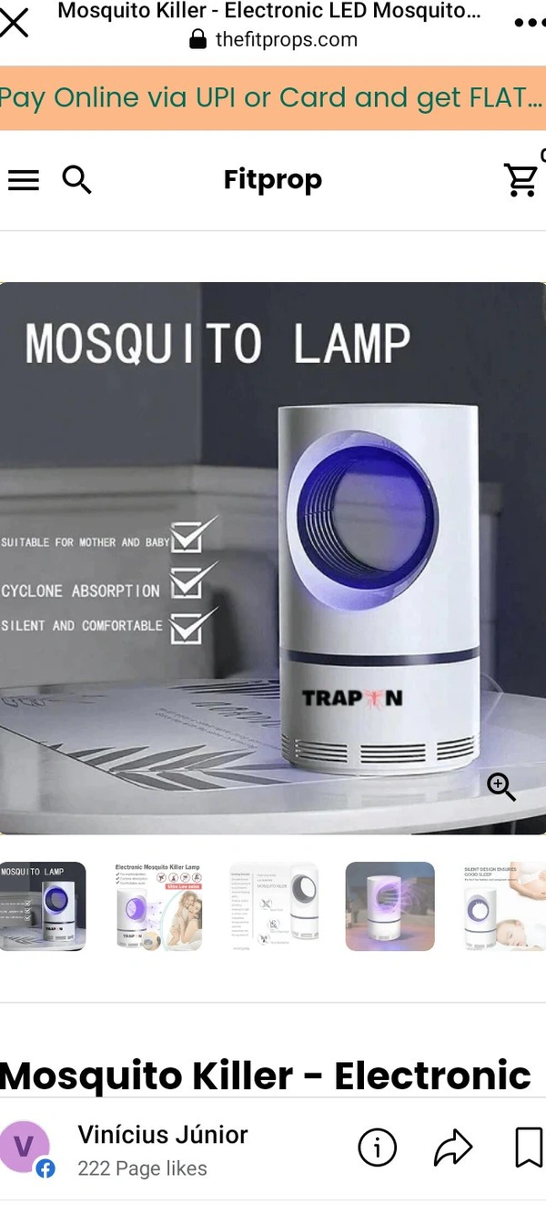 Essential Mosquito Killer Machine - Blue, 10