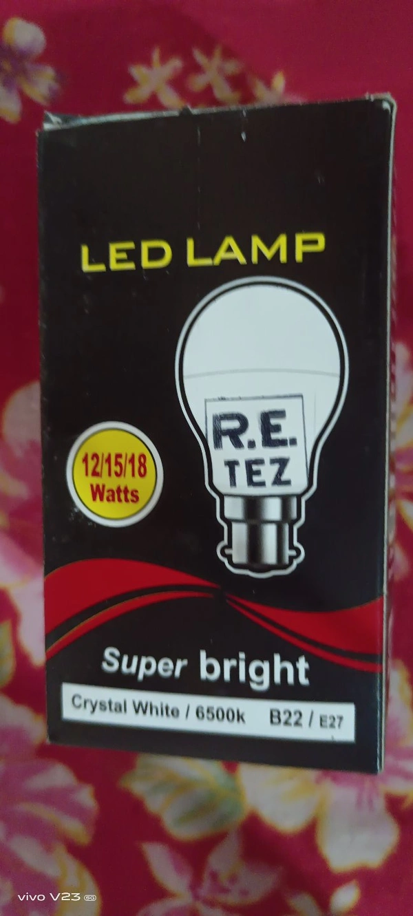 R.E Tez 15 Watt - White , 65mm