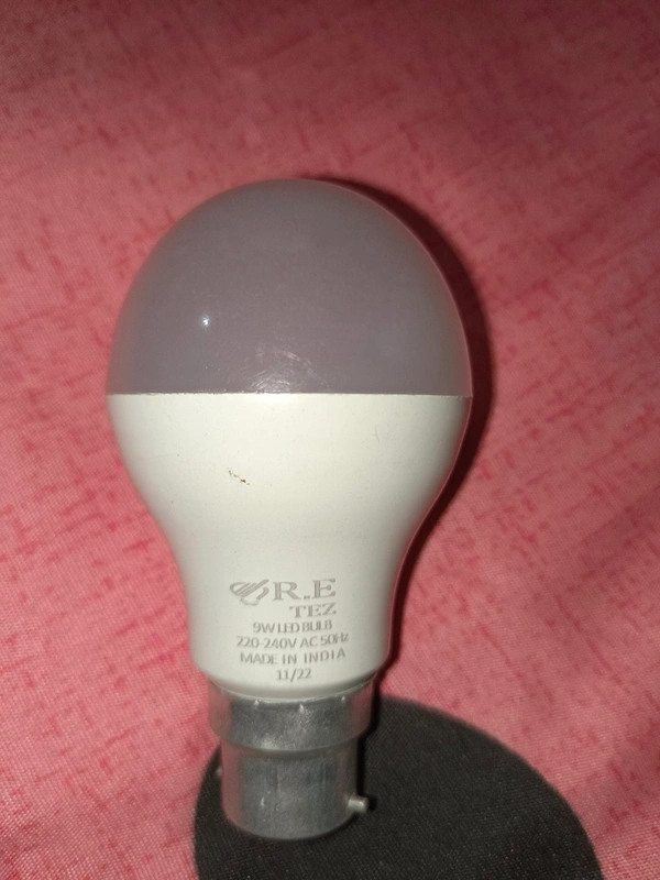 R.E Tez R.E TEZ 9 WATT LED BULB  - White, 57mm