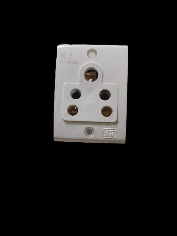 R.E Power Socket  - White