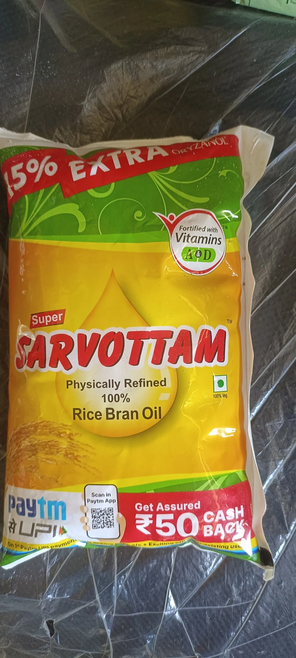 Sarvottam Rice Bran Oil