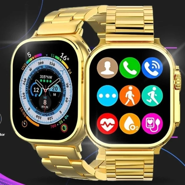 Golden Smart Watch