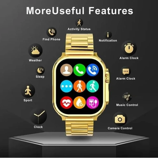 Golden Smart Watch