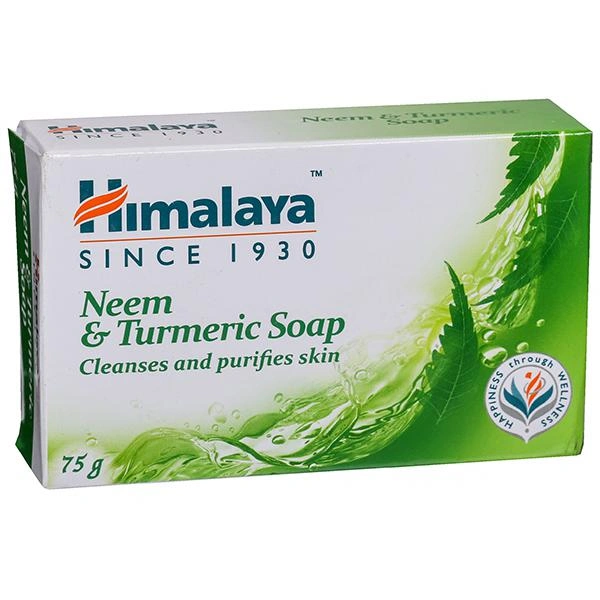 HIMALAYA NEEM & TURMERIC SOAP 75 GM