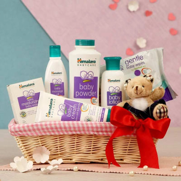 HIMALAYA BABY CARE GIFT PACK BASKET