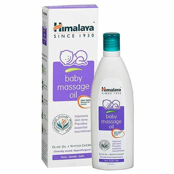 HIMALAYA BABY MASSAGE OIL 50ML