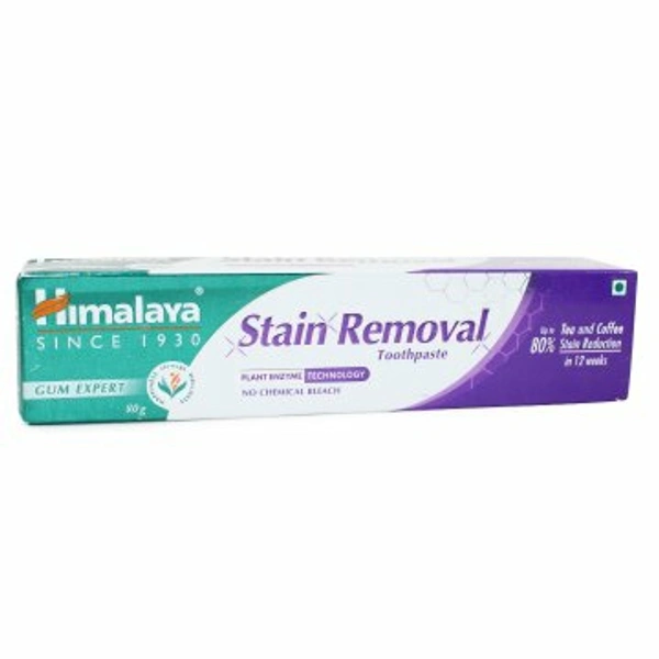HIMALAYA STAIN REMOVAL TOOTHPASTE 80 GM