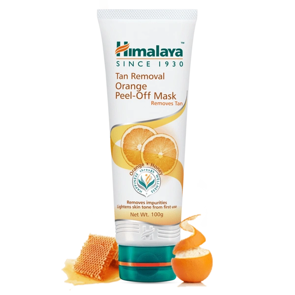 HIMALAYA TAN REM ORANGE PEEL OFF MASK 100GM