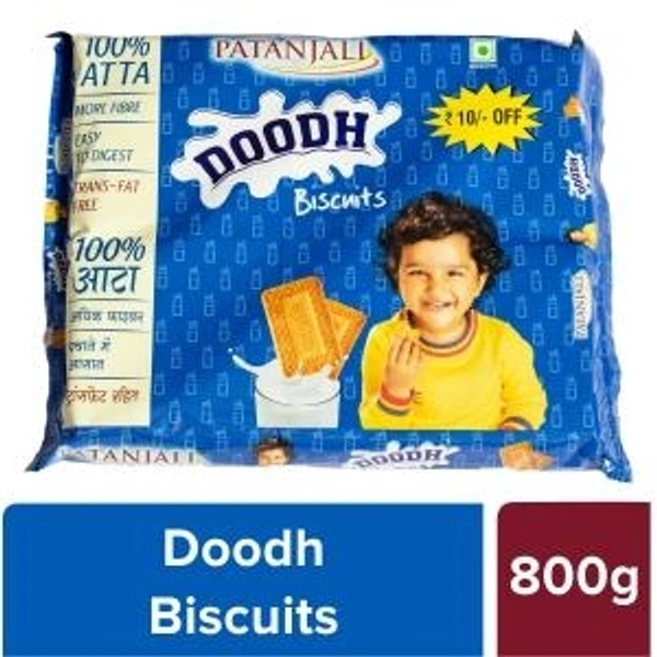 PATANJALI DOODH BISCUTS 800G