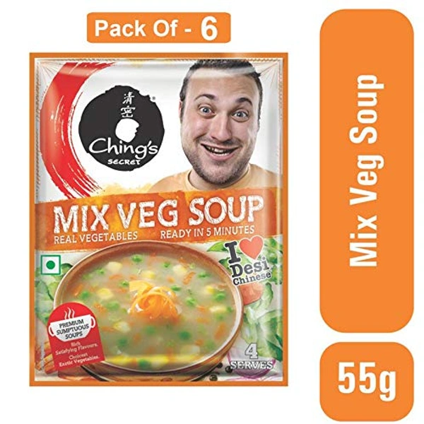 CHING'S MIX VEG SOUP 55G
